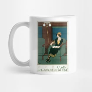 North Shore Line - Vintage Travel Poster Mug